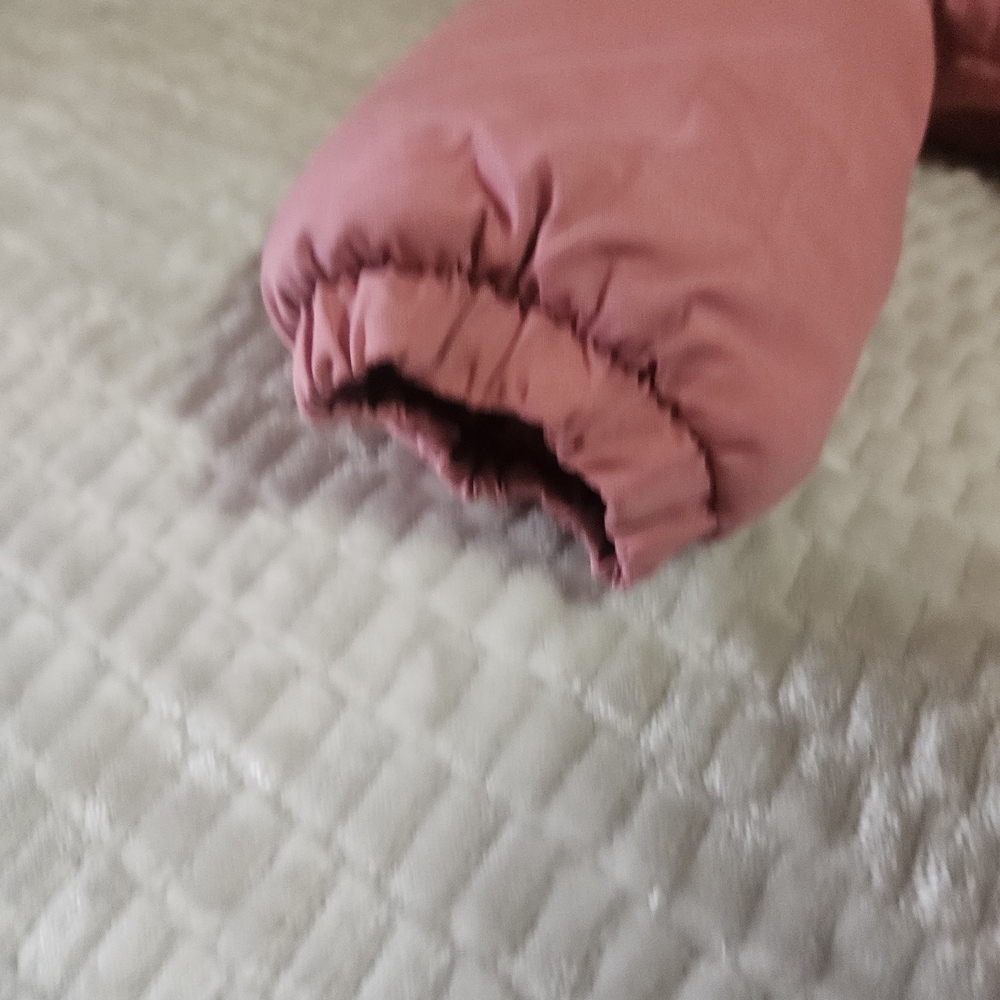 OshKosh B'gosh Pink Kids Jacket with Faux Fur Hood - Picture 16 of 16